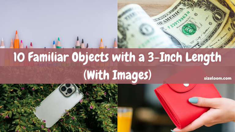 10 Familiar Objects with a 3-Inch Length (With Images)