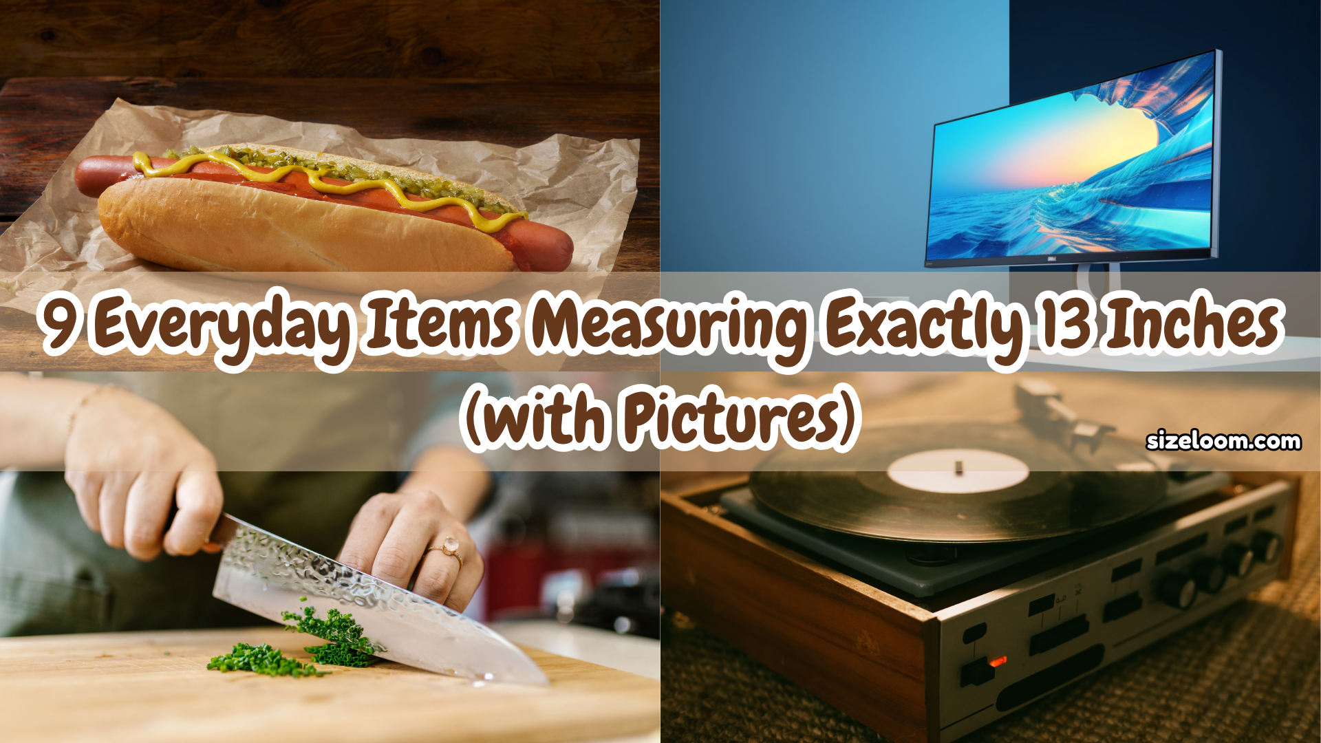 9 Everyday Items Measuring Exactly 13 Inches (with Pictures)