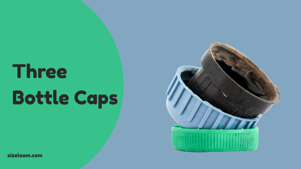Three Bottle Caps