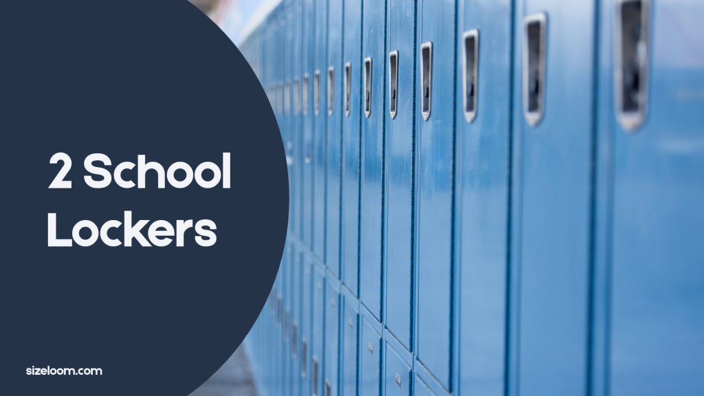 2 School Lockers