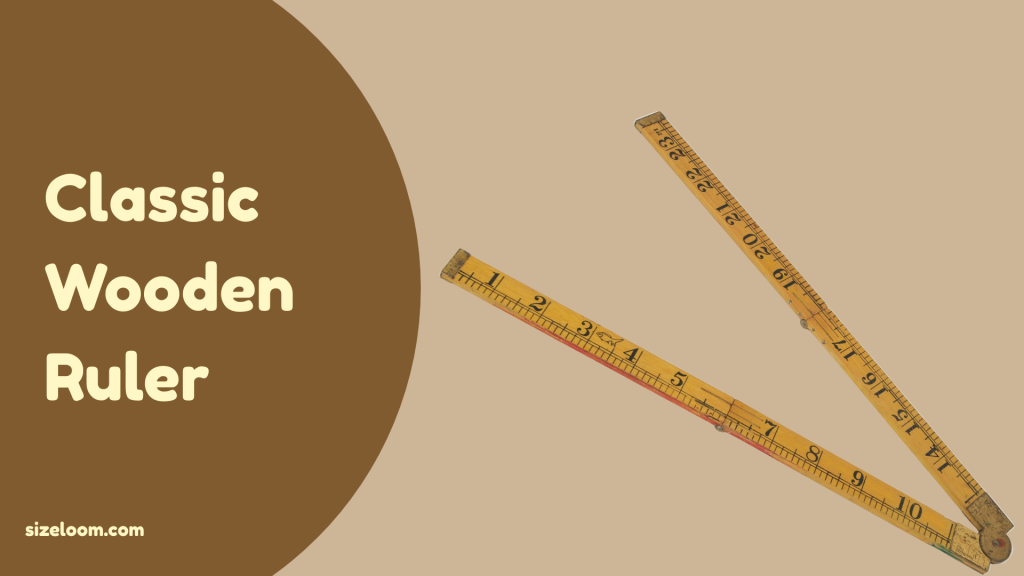 Classic Wooden Ruler