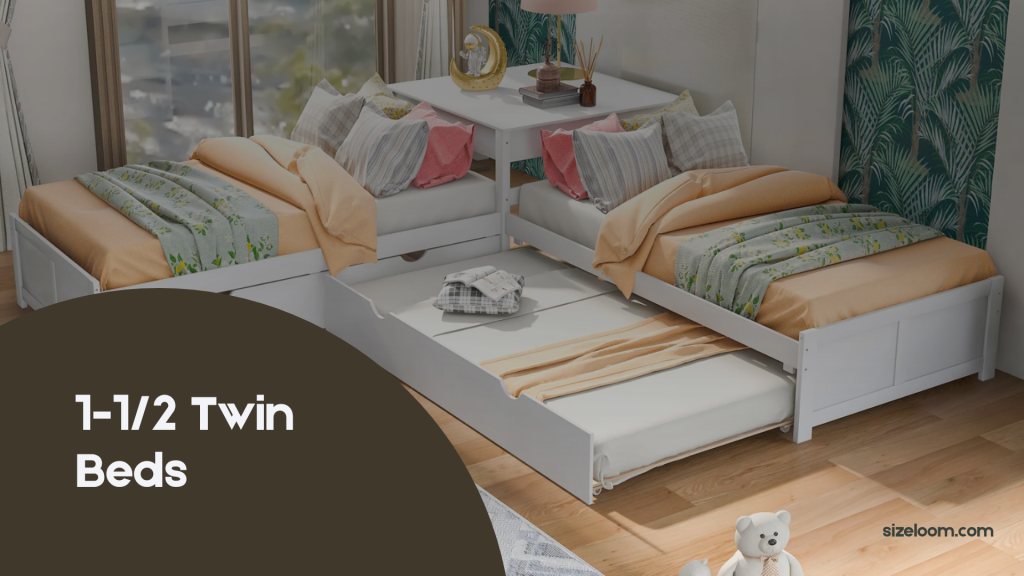1-1/2 Twin Beds