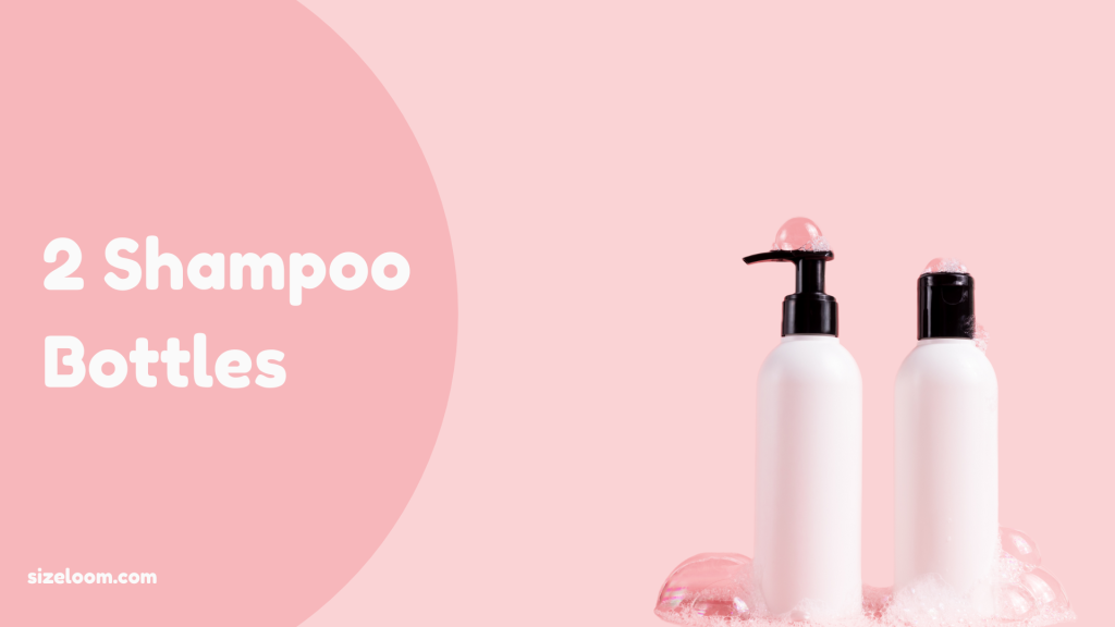 2 Shampoo Bottles