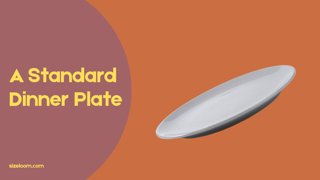 A Standard Dinner Plate