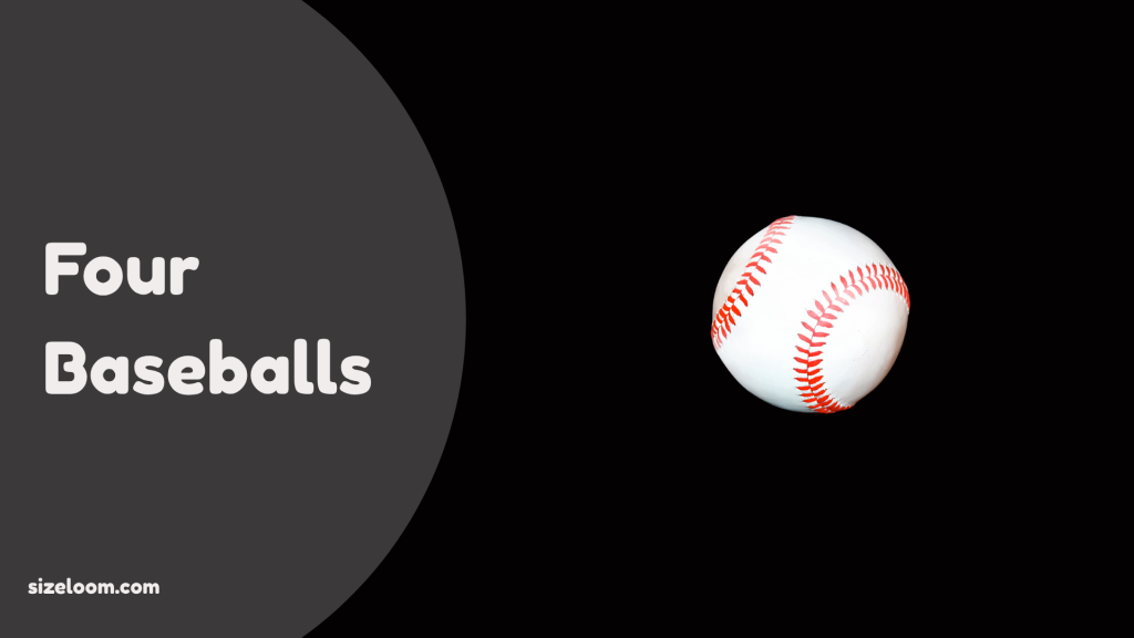 Four Baseballs