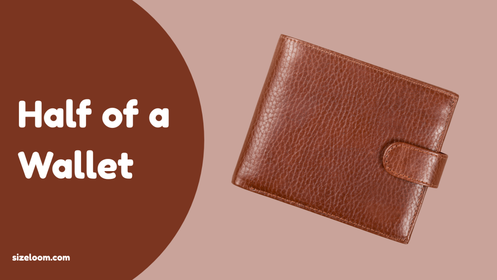 Half of a Wallet