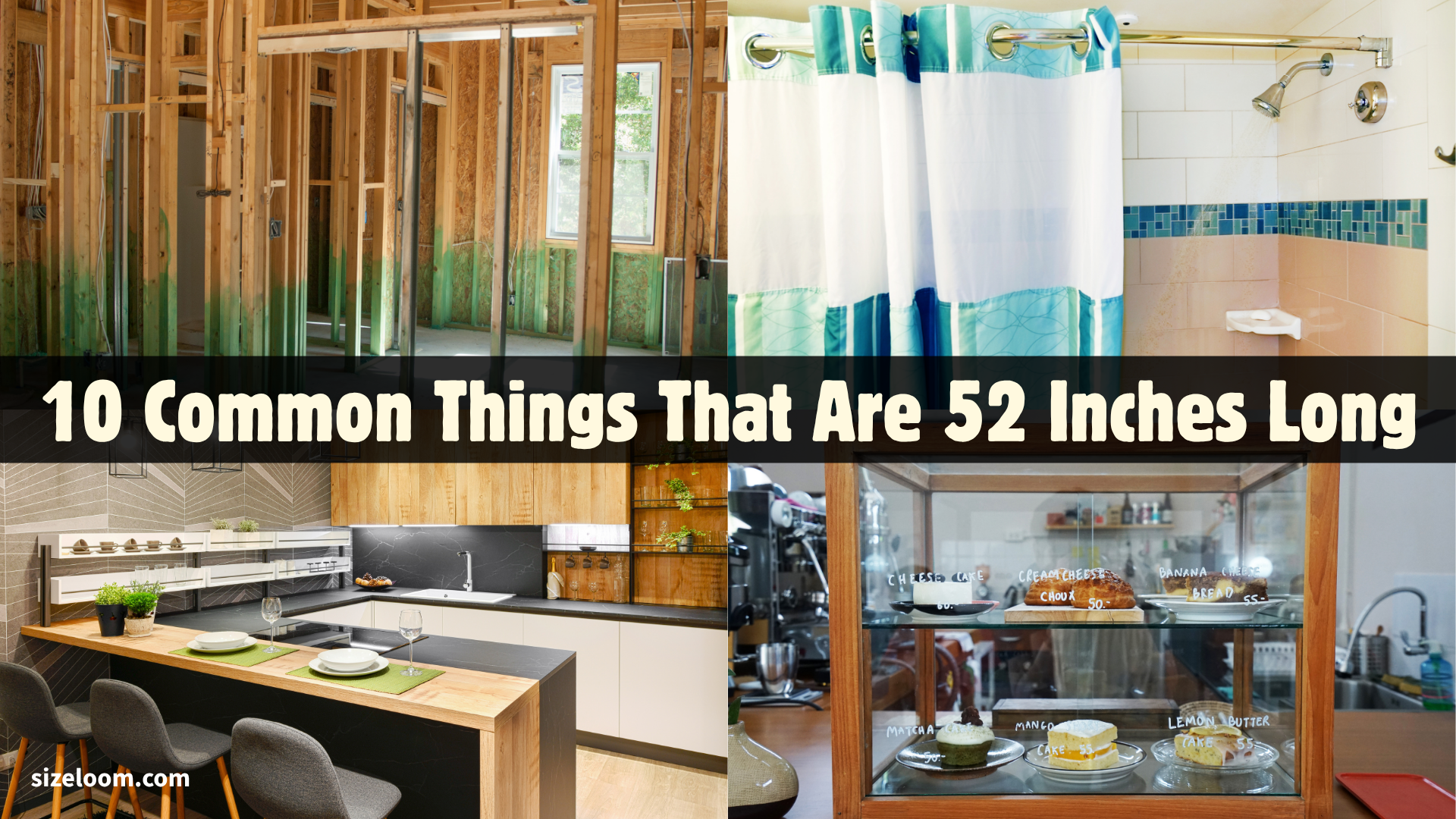 10 Common Things That Are 52 Inches Long