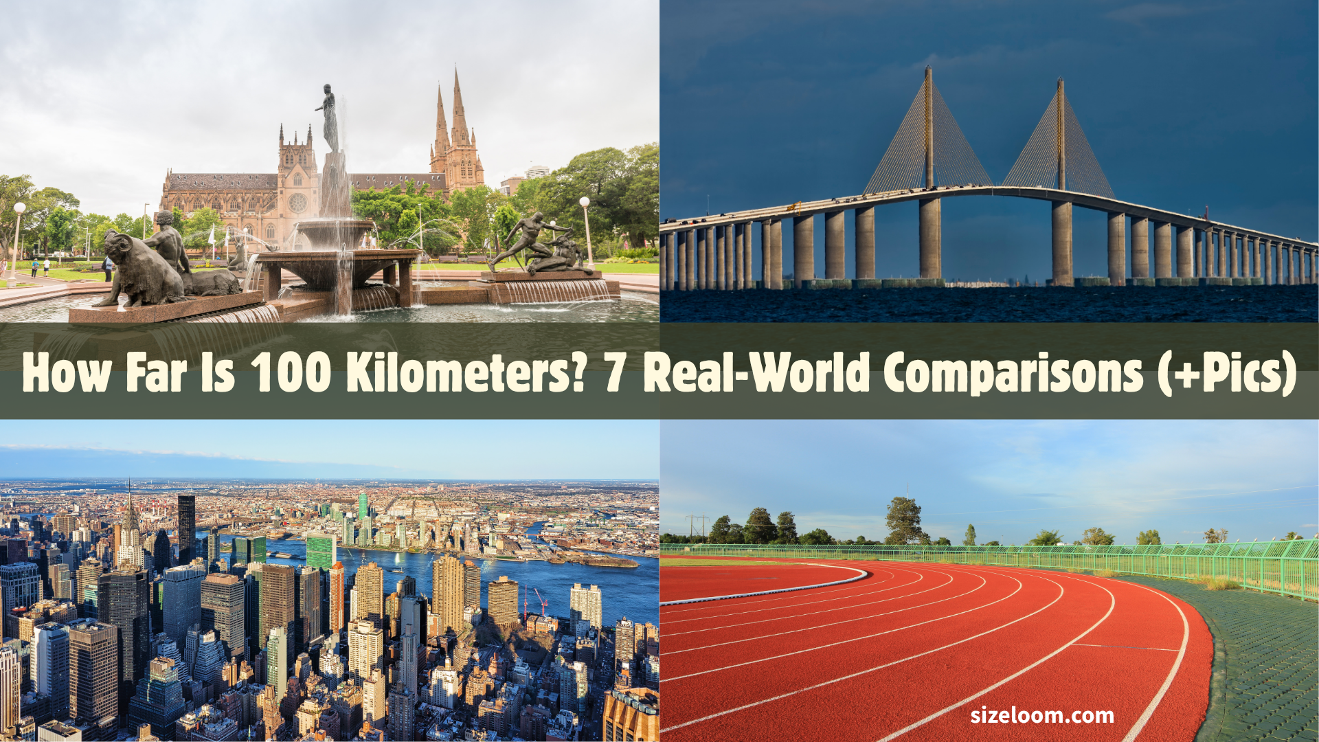 How Far Is 100 Kilometers? 7 Real-World Comparisons (+Pics)