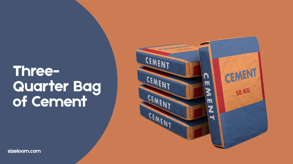 Three-Quarter Bag of Cement