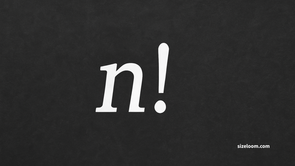 Factorial (!)