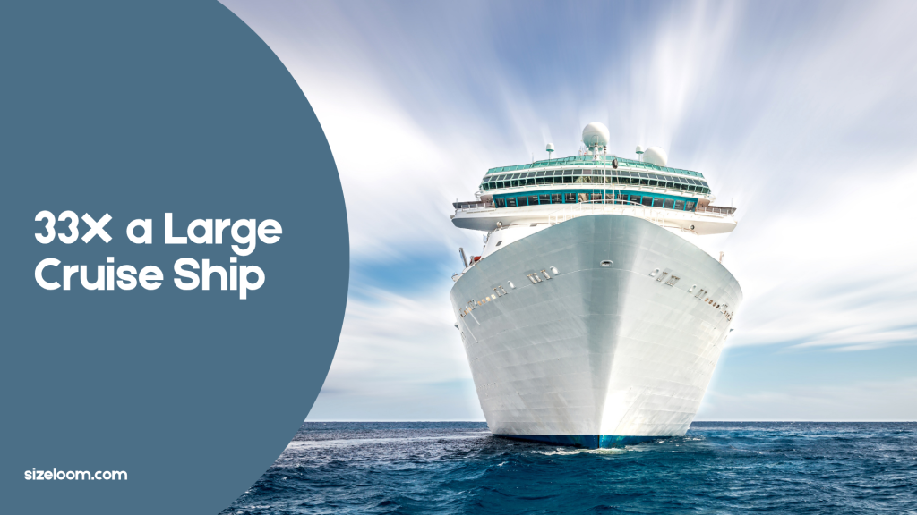 33X a Large Cruise Ship