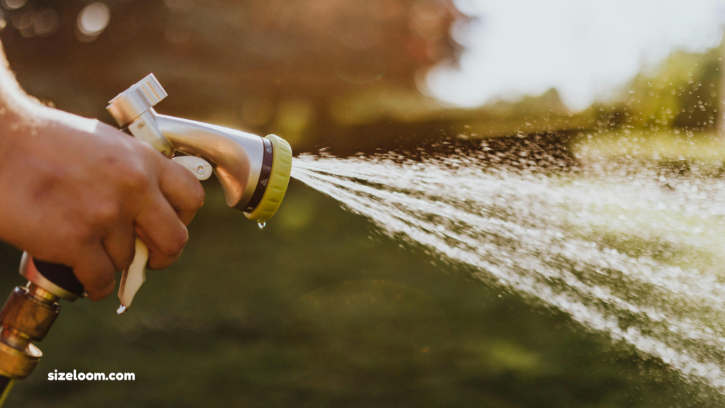 Bringing a Garden Hose from Your House Supply