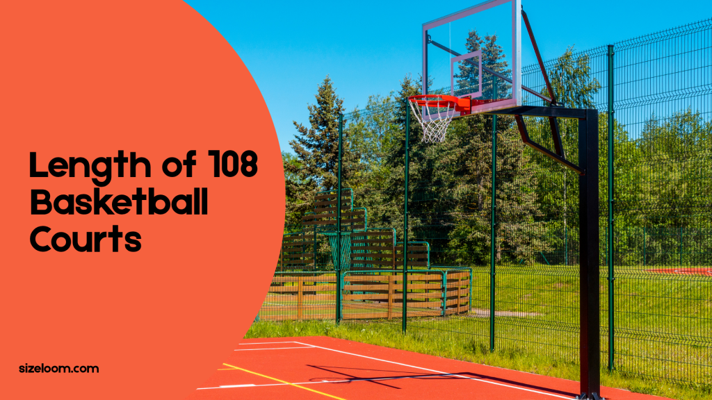 Length of 108 Basketball Courts