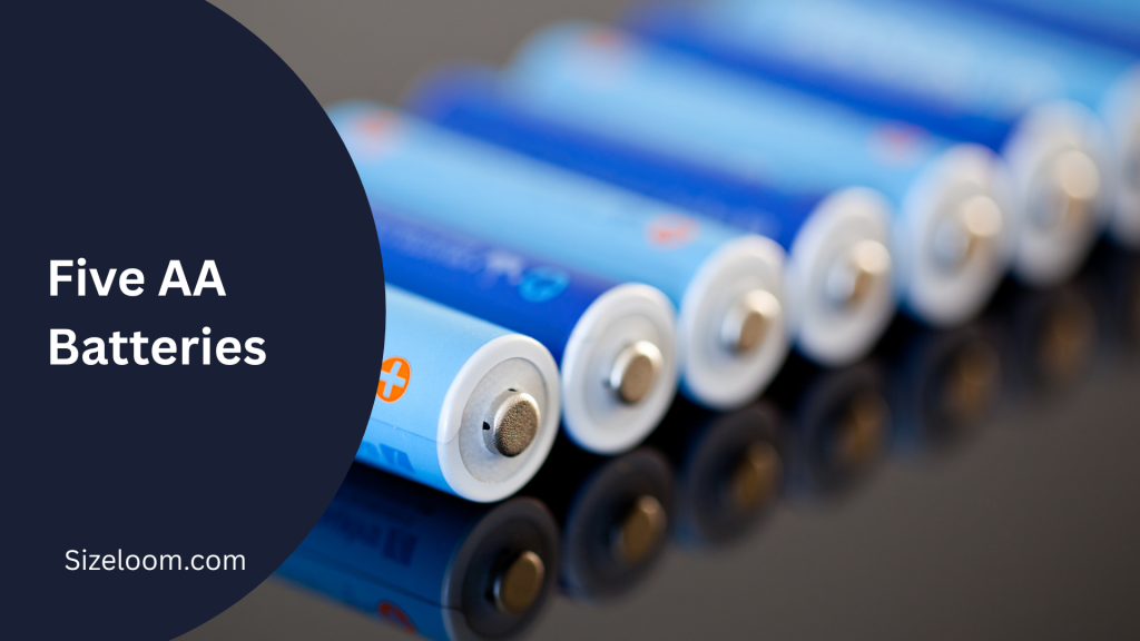 Five AA Batteries